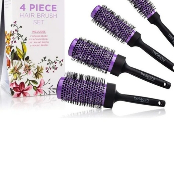 BELLEZZA 4 piece hair brush set. - Picture 2 of 6